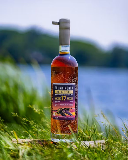 Found North Hell Diver 17 Year Old Whiskey