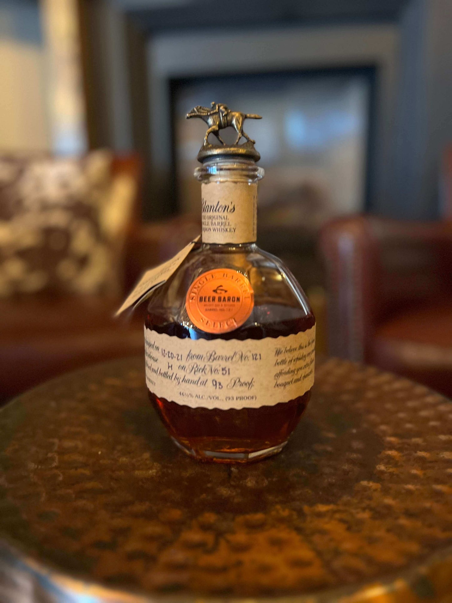 Blanton's "Private Barrel" - 375ml