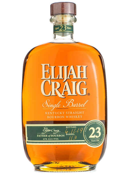 Elijah Craig 23 Yr. Single Barrel