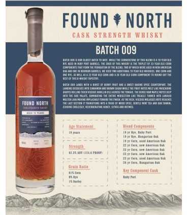 Found North 19 Year Old Batch 009 Cask Strength Canadian Whisky