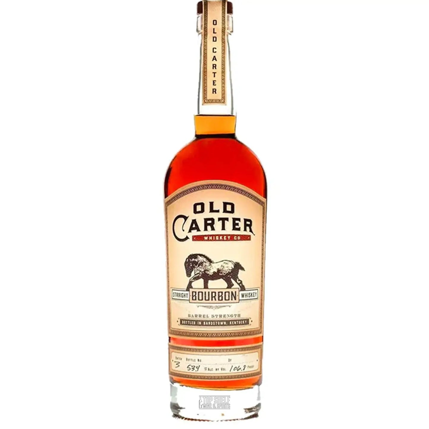 Old Carter Bourbon Whiskey Batch 14